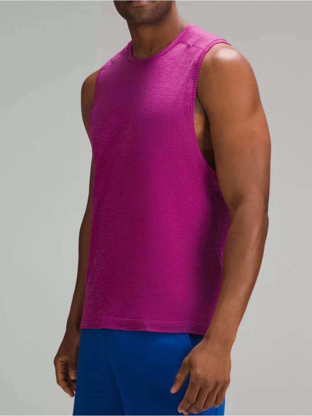 Lululemon metal vent sleeveless tank vest top size large pink